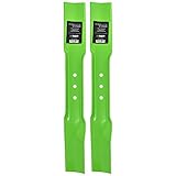 8TEN LawnRAZOR Mower Blade Set for Snapper 21 inch Deck 1-7002 1-9645 1-9710 7019795 7026691 7019795BMA (High-Lift)
