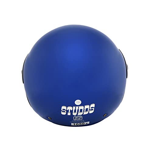 Image of Studds Cub Half Helmet (Matt Blue, M)