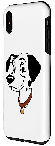 Coque iPhone XS Max Disney 101 Dalmatiens antichoc accessoire Pongo Big Face mignon - 2