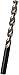 GUHRING 9006220043000 GT100 Cobalt Parabolic Jobber Length Drill Bit, 5 x D, 130 Degree, 4.30 mm Cutting Diameter, 80 mm Overall Length, 4.3 mm/#18 (Pack of 10)
