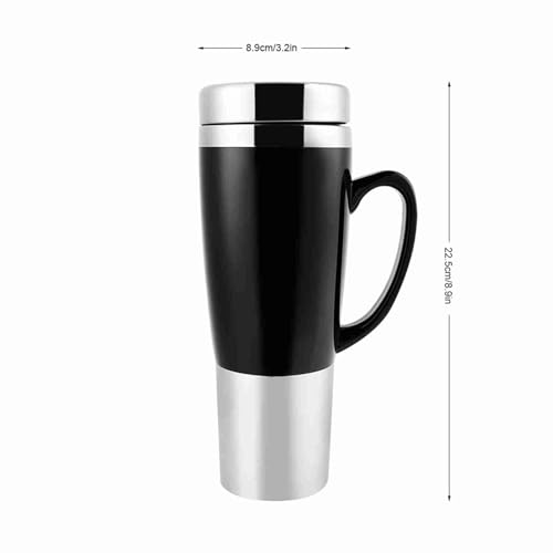 Hervidor Eléctrico para Auto 12V 450ml Negro miniatura 3