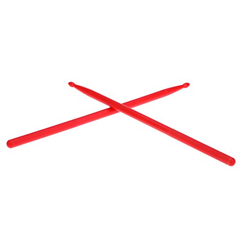 KKmoon Par de 5A Baquetas Stick Nylon para Drum Set Lightweight Professional