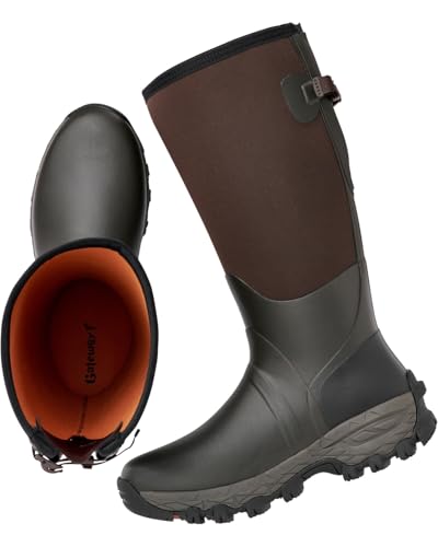 Gateway1 Gummistiefel Woodwalker Dunkelbraun 10