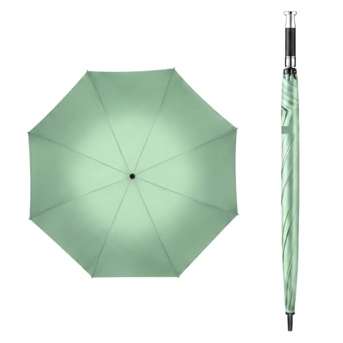 Image of Ash & Roh Windproof Folding Umbrella, Compact & Lightweight, Automatic Open Close For Rain And Sun Protection, Waterproof & Portable for Men & Women ((((BIG-Golf-Olive.))))