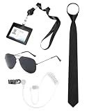 kit per la spiaggia Il regalo perfetto: che tu voglia potenziare la tua attrezzatura o regalarla a un amico o un familiare, il nostro set di accessori da spia è la scelta perfetta. Puoi regalare questo set di giocattoli da spia per il compleanno o per Halloween a un amico appassionato di giochi di spionaggio. Vestitevi insieme, rafforzate il vostro legame e godetevi il divertimento e l'avventura!