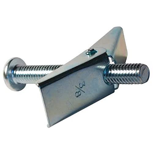 Toggle Bolt Anchors, Combo Mushroom Head, 1/4x3
