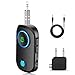 Produktbild Bluetooth 5.3 Sender Klinke, 2 in 1 Airfly Bluetooth Audio Adapter Transmitter Empfänger, Low Latency Audio Kopfhörer Splitter für 2 Kopfhörer, TV Flugzeug Auto Stereoanlage 3.5mm AUX/RCA Plug & Play