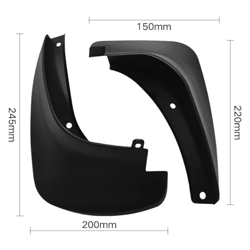 Garde boue anti-projections Hyundai Accent 2006-2010 protection intégrale - 5