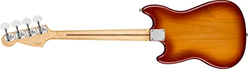 Fender Player Mustang Bass, Sienna Sunburst, Maple Fingerboard #TOP1