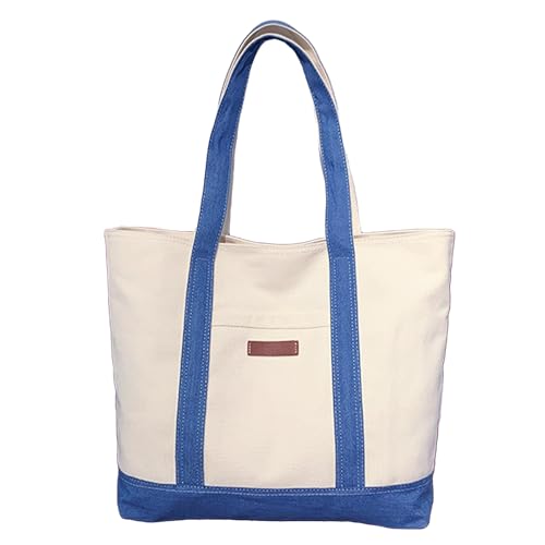 Large Beach Bag for Women Waterproof Sandproof Durable Beach Essentials Vacation Canvas Tote Cute Summer Swim Pool Bag Trendy