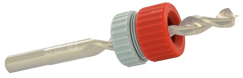 Tivoly 11109720001 Lot de 3 butées de perçage reglable sans outils, pour forets de Ø3 à 12mm