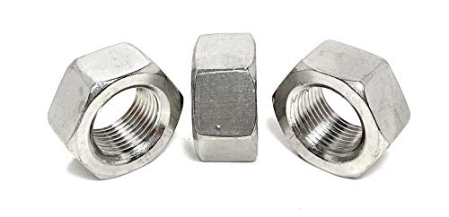 M18-1.50 Stainless Steel DIN934 Extra Fine Thread Metric Finished Hex Nut M18x1.50 Qty:5