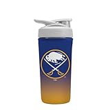 Sok It BotlSok NHL Hockey Protein Blender Shaker Bottle Sleeve Insulated Neoprene Cover (Buffalo Sabres, Fits 28oz Blender)