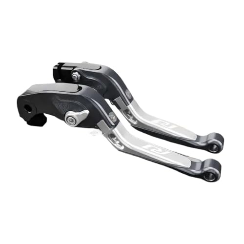 �̂��߂Ƀ��}�n YZF R1 1998-2001 �N���b�`���o�[ �u���[�L�Z�b�g �����\ �܂肽���݃n���h�����o�[ �I�[�g�o�C�A�N�Z�T���[�p�[�c(Grey-Silver)