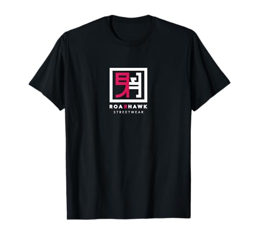 Camiseta Roar Hawk Street Wear Logo Branding Camiseta
