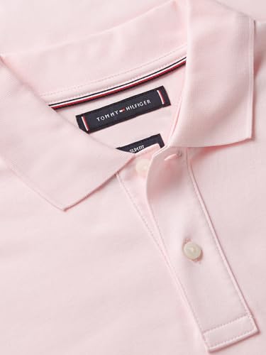 Image of Tommy Hilfiger Mens Short Sleeve Casual Polo Shirts in Regular Fit with Liquid Cotton