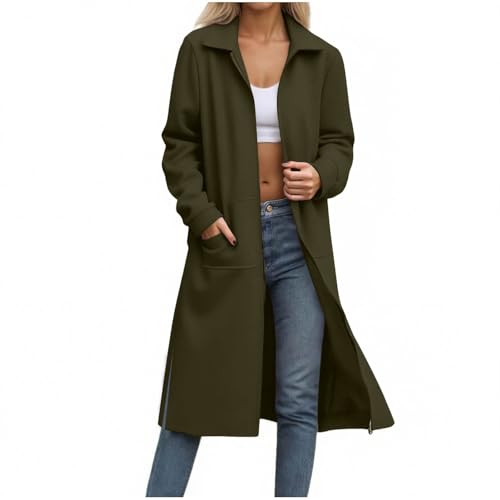 Manches longues d'hiver pour femmes veste polaire à revers zippé confortable pour le grand froid