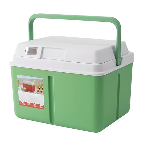 Caja Portátil De Refrigerador Caja De Conservación De Alimentos 8l, Aislamiento Frío A Largo Plazo De 24 Horas, Para La Playa, Deportes Con Mango De Transporte