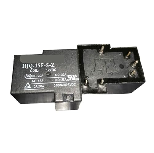 Relé HJQ-15F-S-Z 12VDC con aislamiento profesional T90 de 6 pines