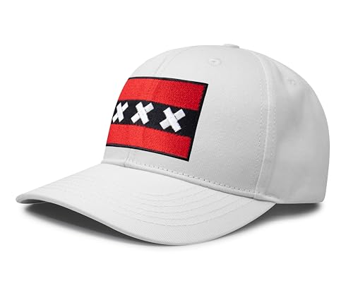 Image of International Tie City Hat for Men and Women, Adjustable Snapback Trucker Baseball Cap with Embroidered Patch