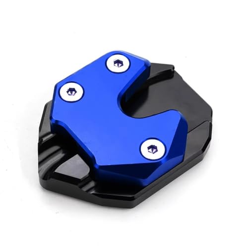 Patin béquille moto DAX 125 bleu pour stationner sur goudron chaud