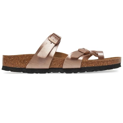 Birkenstock Unisex Mayari Birko-Flor Copper Sandals 9 W / 7 M US