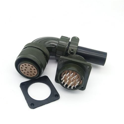 Connecteur d'aviation MS3102 angle droit pour espace restreint - 2