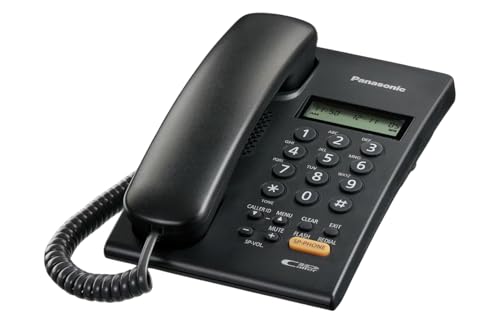 Panasonic Corded Telephone, Black