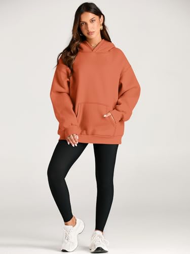 Image of EFAN Women's Hoodies Oversized Sweatshirt Comfort Fleece Sweaters | Cozy Trendy Pullover Hoodies, Sweatshirts with Pockets For Fall & Winter