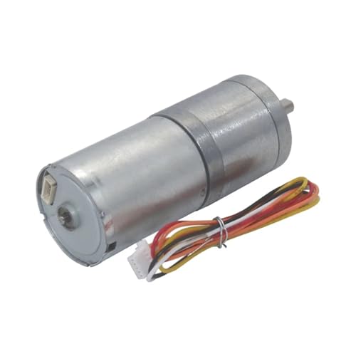 Motor eléctrico JGA25-2430 DC 12~24 V personalizable con control de velocidad de freno, motor BLDC (1 unidad)(200RPM_12V)