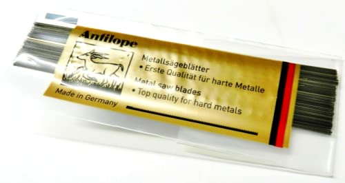 Antilope Jewelers Saw Blades #4/0 Jewelry Making 1 Gross Made in Germany