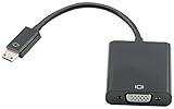 Pro Signal PSG90915 Mini HDMI auf VGA Adapter Stecker auf Buchse, schwarz