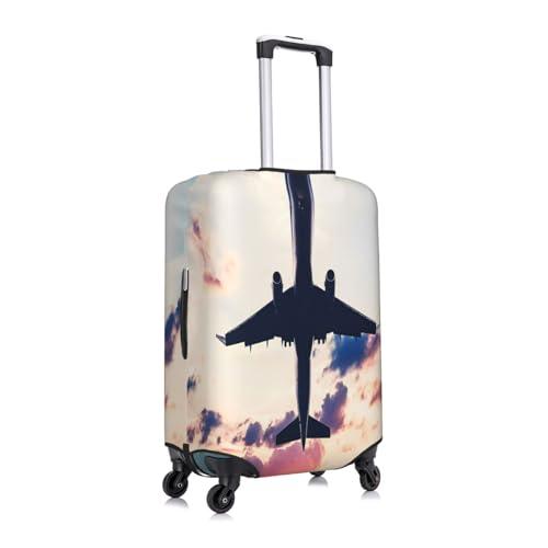 Aviation Airplane Luggage Cover for Suitcase, Suitcase Cover Protector Fit 25-28 Inch Luggage Travel Accessories, L3