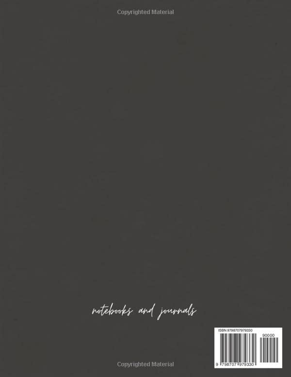 fringe notebooks and journals : Lined Notebook Journal, 120 Pages, Large (College Ruled paper, perfect bound, Soft Cover ) - Image 2