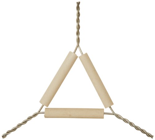 Frey Scientific - 574113 Crucible Triangle with Clay Pipe Stems, 2-1/2