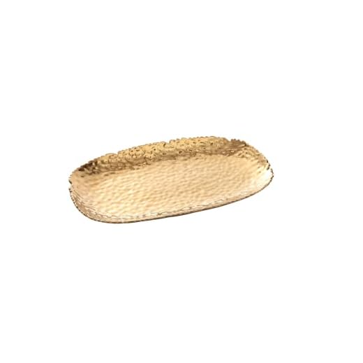 Elegant Golden Serving Platter