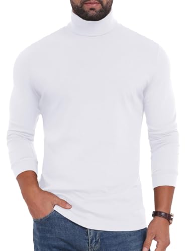 PrinStory Pullover Herren Baumwolle Rundhals Langarm...