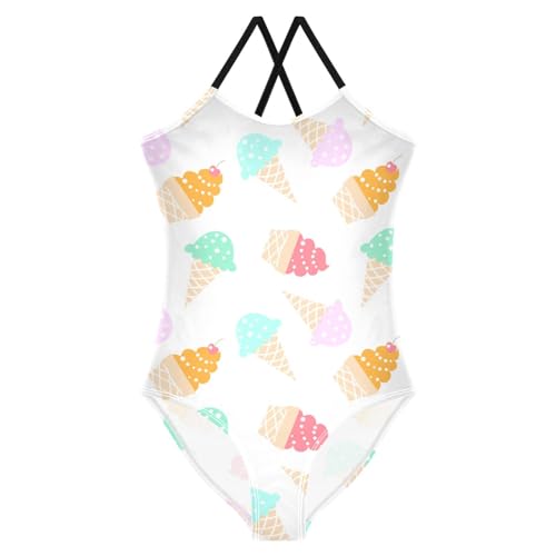 Image of CaTaKu Girls Swimsuits One Piece Bathing Suits Toddler Summer Beach Swimsuits Girls Swimwear 2-8 Years