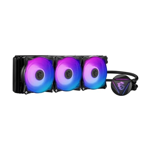 MSI MAG CORELIQUID 360R V2 Refrigeración Líquida CPU AIO - Blockhead ARGB Giratorio, Bomba de Radiador Integrada, Flujo Dividido, Tubería Anti-Evaporación, Fácil de Instalar - Admite AMD e Intel - Image 3