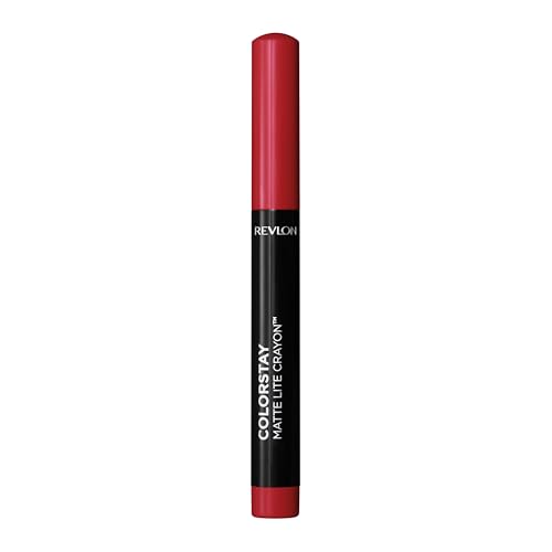 Revlon ColorStay Matte Lite Lipstick Crayon, 010 Air Kiss, 0.049 oz