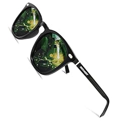 Black Frame/Green Lens(not Mirrored)