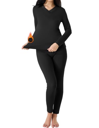 YADIFEN Thermal Underwear Sets for Women Long...