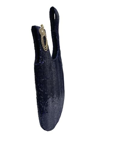 Image of Signature Potli Bag for Women - Sequin Knot Detail | Wedding & Cocktail Festive Statement Ethnic Handbag
