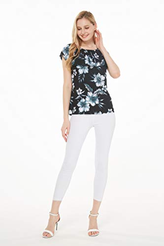 Image of Hawaii Hangover Family Matching Hawaiian Clothes, Midnight Bloom | Family matching Hawaiian outfits, Midnight Bloom, lightweight rayon, machine washable, tropical floral print, luaus, cruises