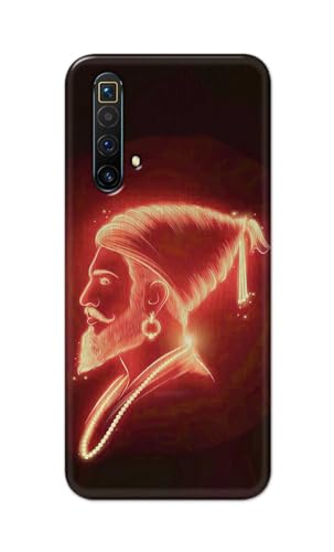 Image of PRINTFIDAA Printed Hard Back Cover Case for Realme X3 | X3 SuperZoom | Realme X50 5G Back Cover (Chatrapati Shivaji Maharaj) -112