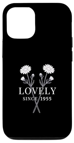 Lovely Since 1955 - ���B���e�[�W �f�C�W�[ �t���[���� �a���� �X�}�z�P�[�X iPhone 12/12 Pro �p