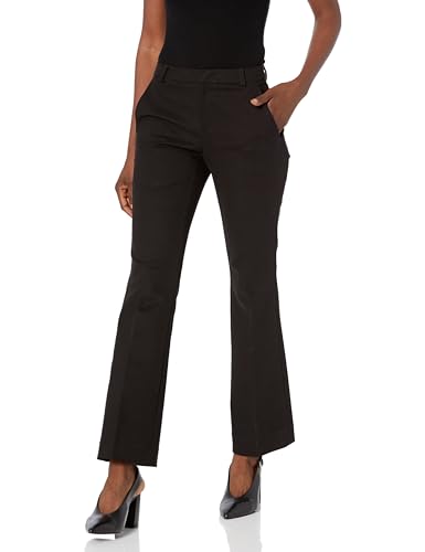 Vince Womens Cotton Stretch Boot Cut Trouser, H Black, 0