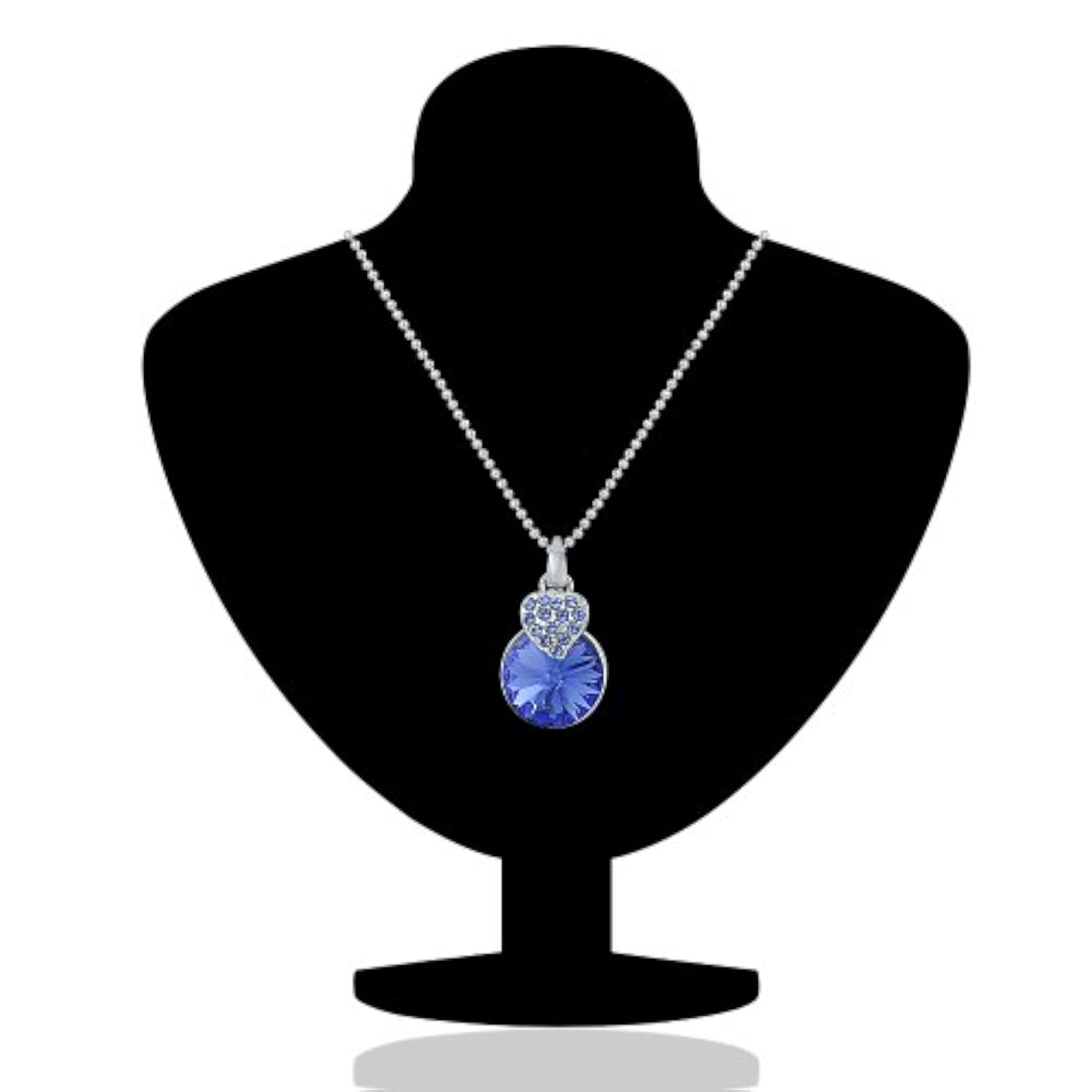 Swarovski Crystals Strawberry Pendant Set