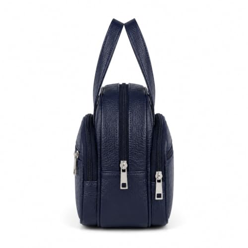 Image of Women's Stylish Trendy Leather Mini Handbag - Fashionable, Compact Purse for Casual and Formal Occasions
