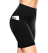 TNNZEET Radlerhose Damen Hohe Taille Kurze Sporthose Blickdicht Shorts für Yoga Gym